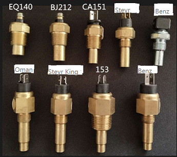 different types of coolant temp.sensor
