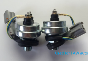 Electronic oil pressure sensor