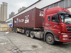 Two Containers of Truck Parts to Lagos in September