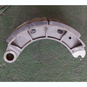 Brake shoe assembly rear