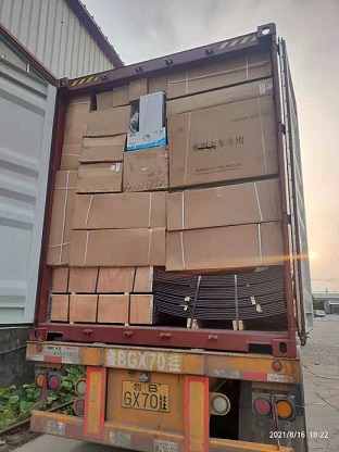 Container of Truck Parts to Lagos on August 16