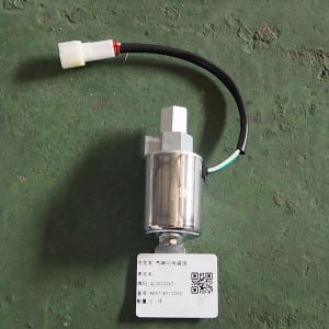 Electromagnetic valve for pneumatic horn