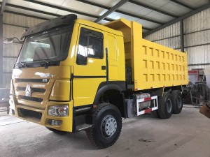 Full renovation howo used 6*4 dump truck